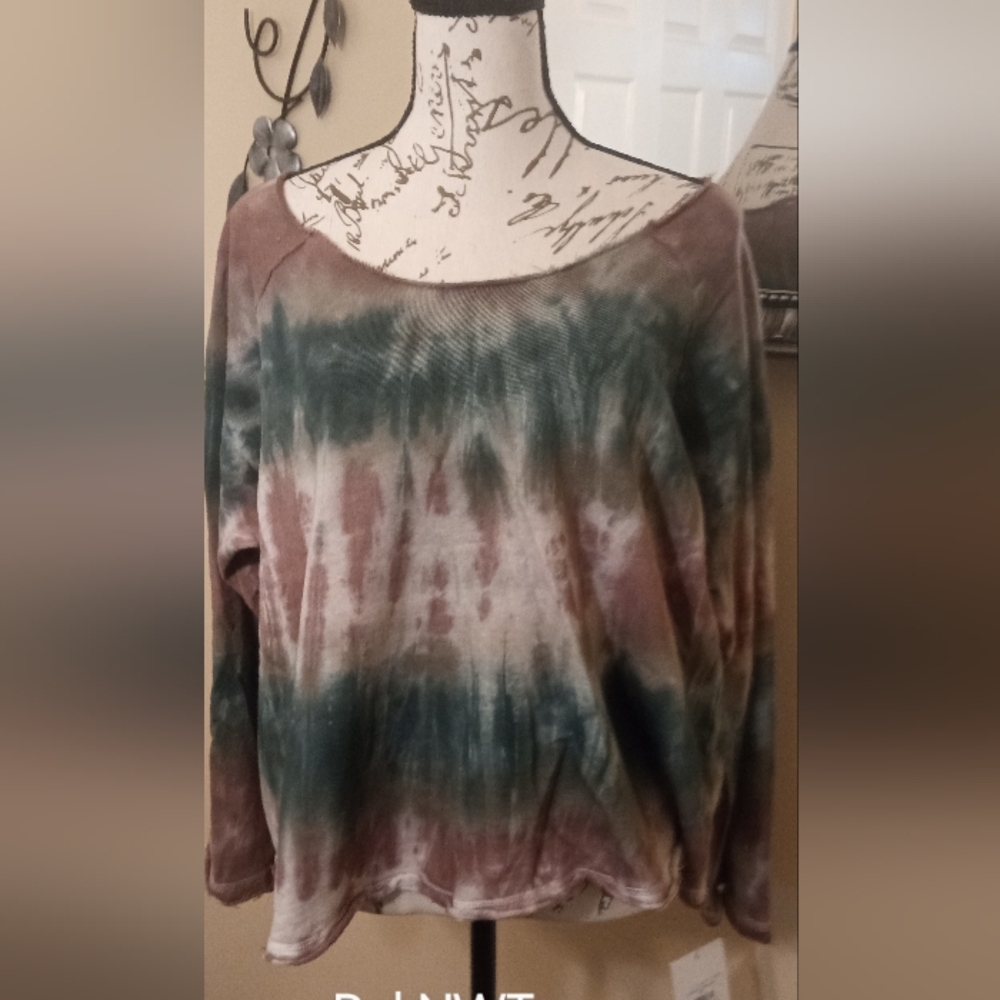 Tie dye Pol top NWT